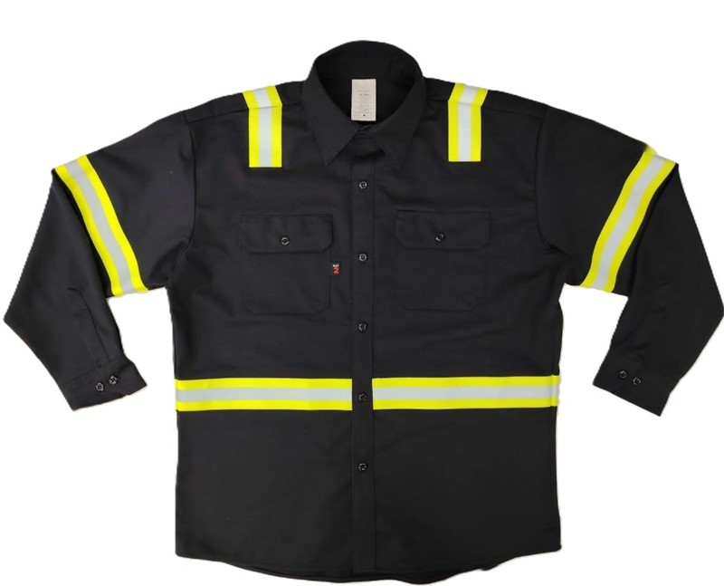 FR Work Shirt With Enhanced Visibility FR WORK SHIRT ENHANCED VISIBILITY